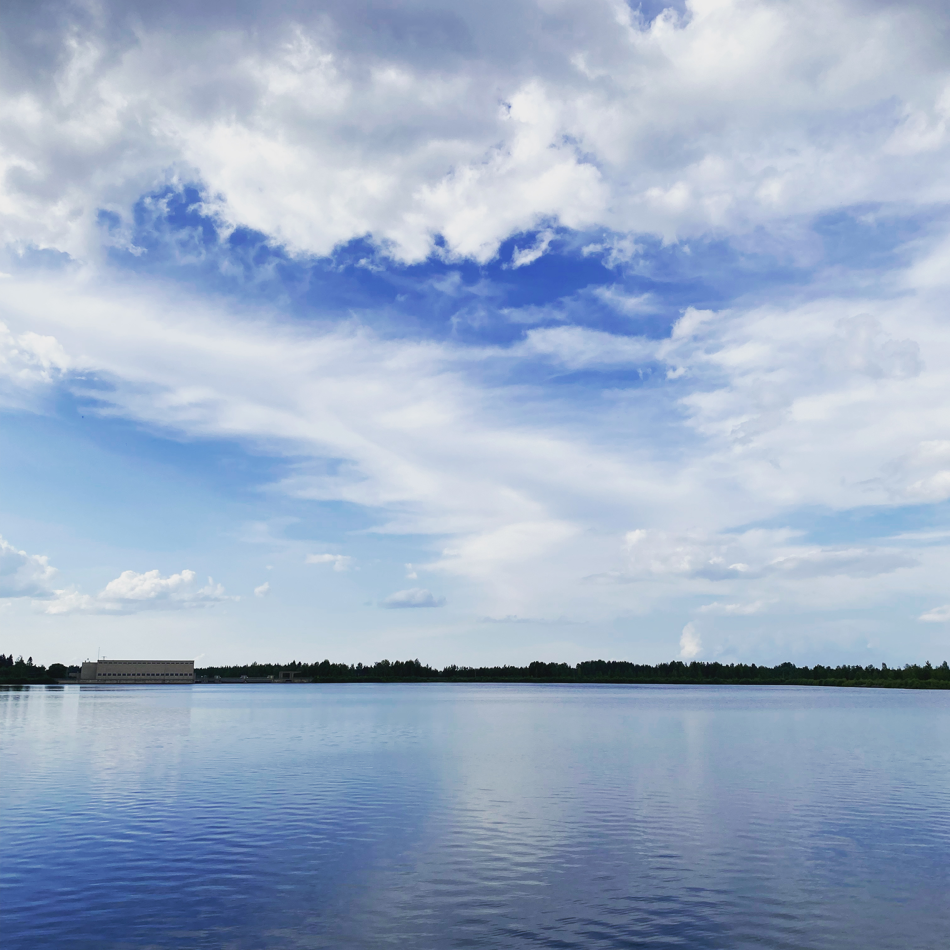 River Oulu, Vaala, Finland