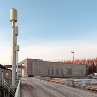 Montta kraftverk sett från nordost 2019, foto av Pekka Elomaa, © Norra Österbottens förbund
